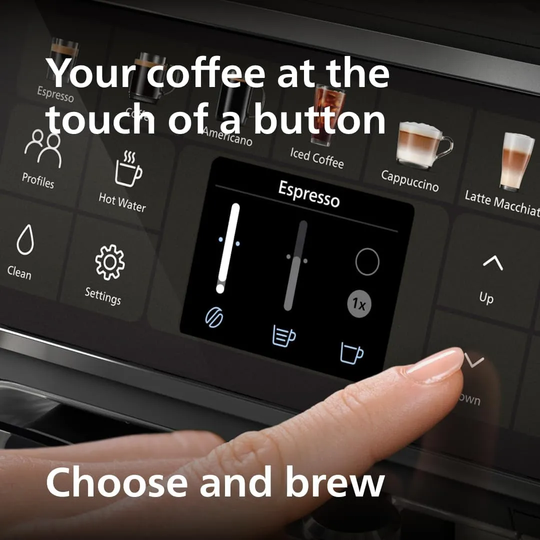4400 Series Fully Automatic Espresso Machine – 12 Hot & Iced Coffees, Quick-To-Clean Lattego Milk System, Silentbrew,