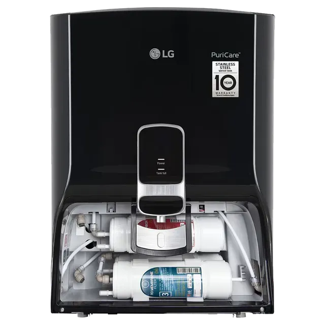 LG WW131NP 8 Litre RO Water Purifier with Multi Stage Filtration (Solid Black)