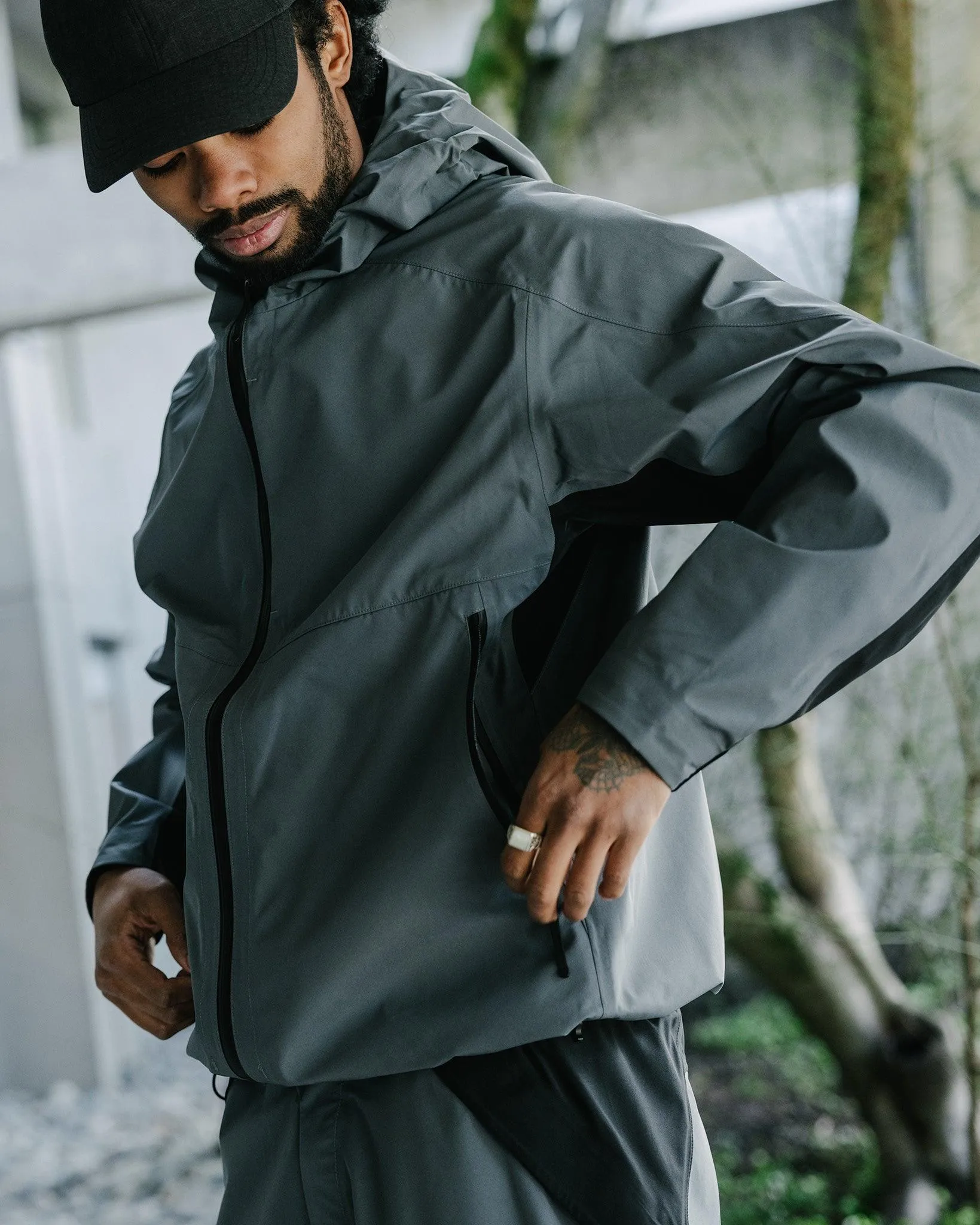 Rove Packable Jacket - GORE-TEX WINDSTOPPER® 3L Tricot Slate