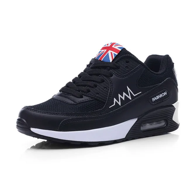 Trainers Breathable Leather Casual Flats Shoes